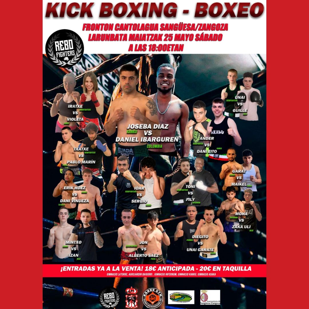 Cartel Velada en Sang&uuml;esa (25 de mayo)